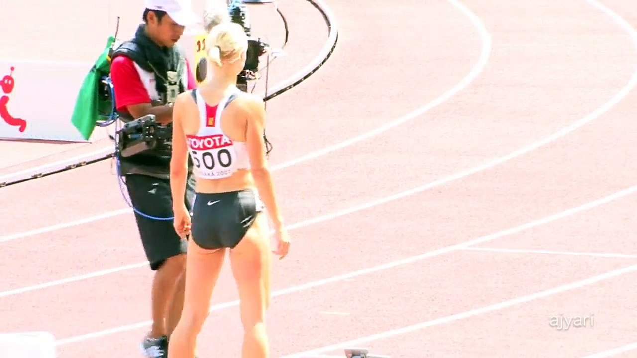 Christina Kron 2007, a German 400m hurdler