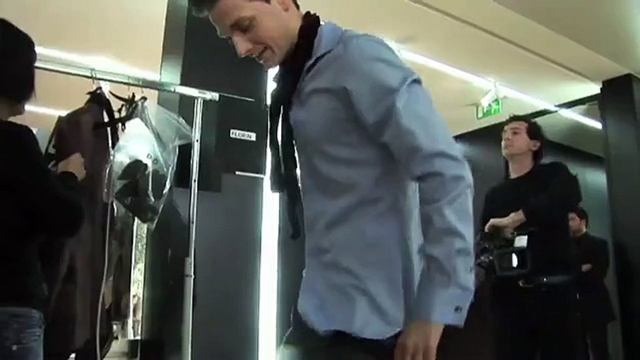 Male Model at D&G Backstage !
