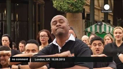 Lomu leads London haka ahead of Rugby World Cup