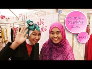 New Simple ZOYA Hijab Tutorial On The Street 2015 Part 1
