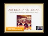 Apakah Minum Air Dingin Bisa Membuat Perut Buncit?