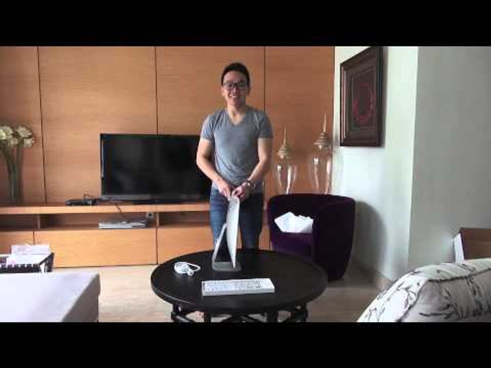 Wendy Kho - Unboxing iMac