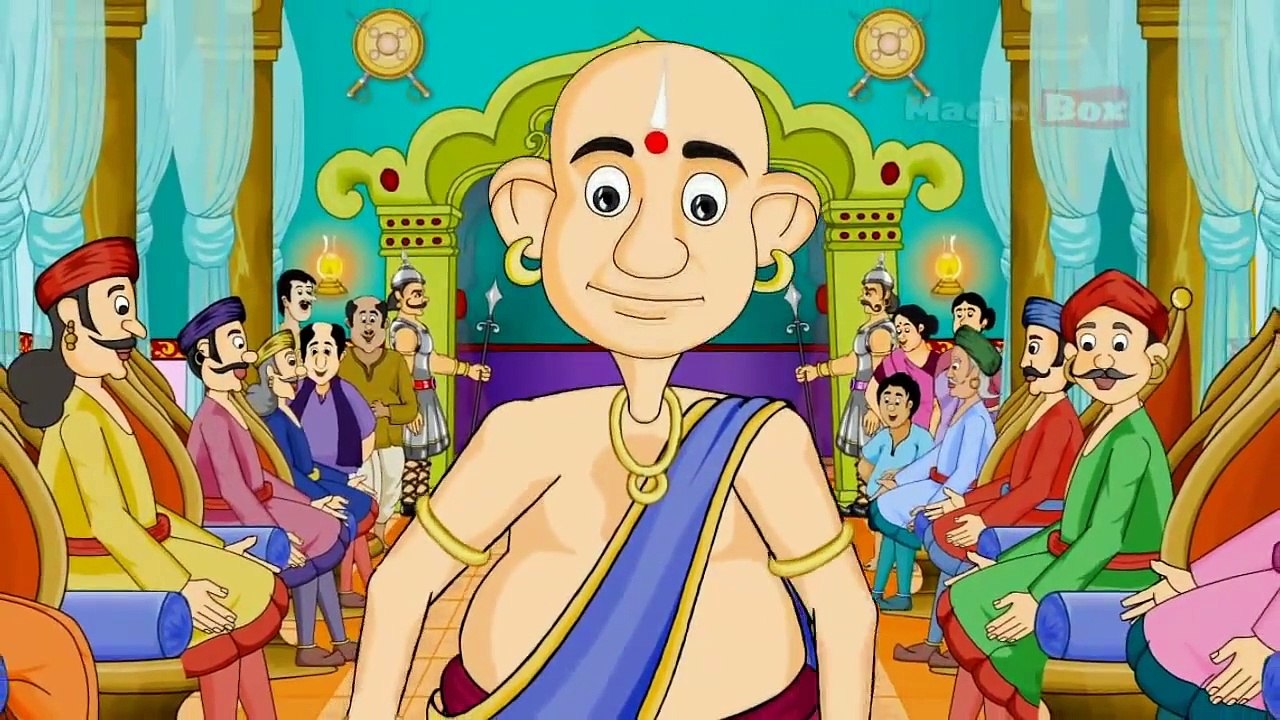The Power Of Magic - Tales Of Tenali Raman In Hindi - Animated/Cartoon Stories For Kids