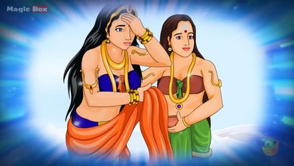 Birth Of Ganesha - Ganesha In Hindi - Animated / Cartoon Stories For Children