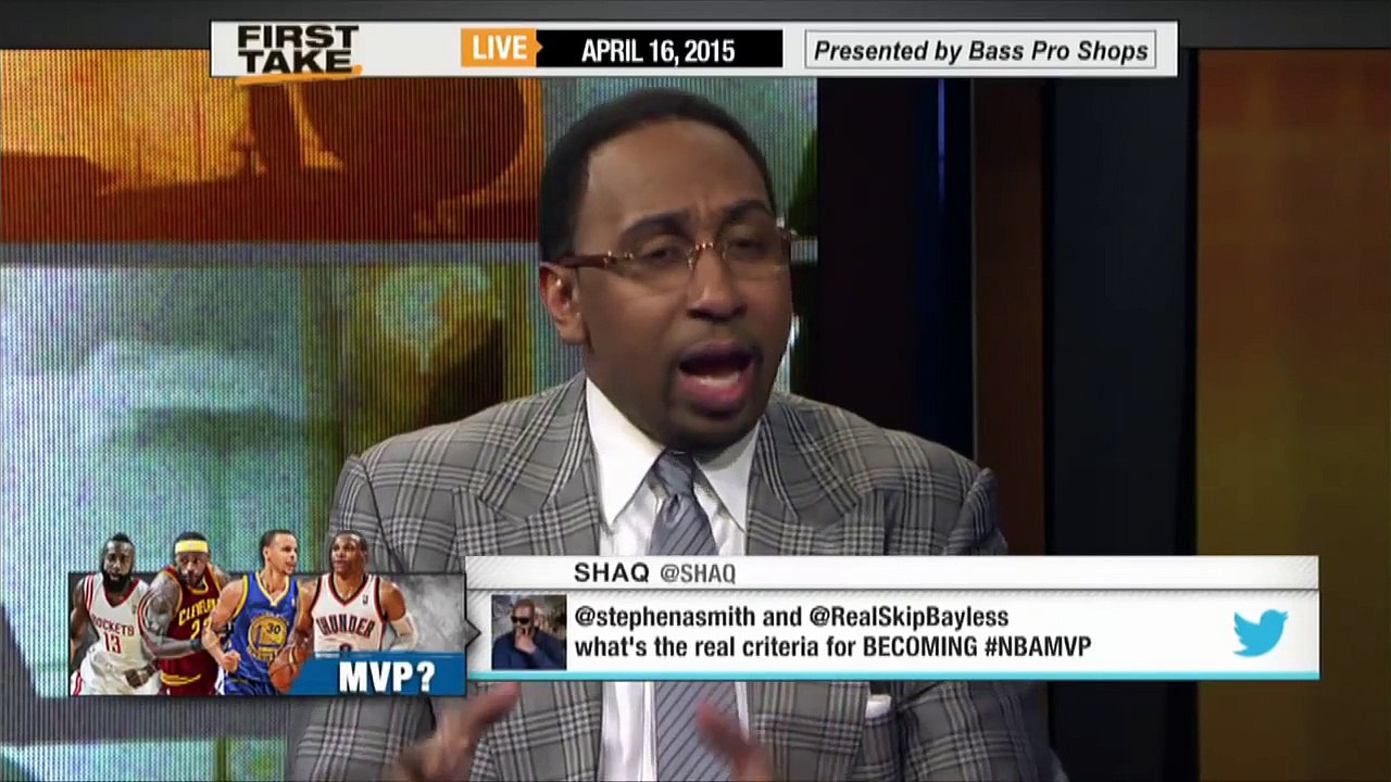 Stephen A. and Skip React to Shaq's MVP Question