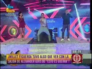 Milett Figueroa llamó "indeseable" a su ex, Alexander Geks