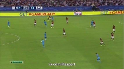 1-1 florenzi (roma barcellona)