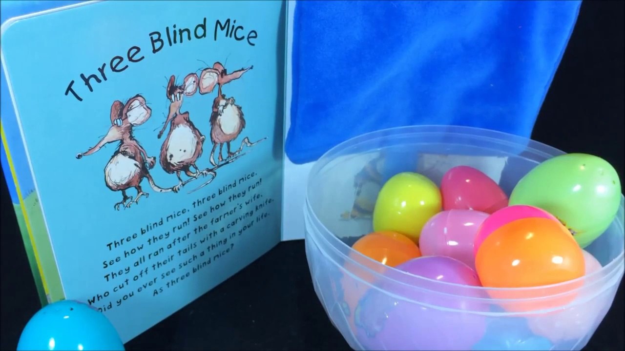 Three Blind Mice Nursery Rhymes Surprise eggs toys children songs comptines  pour enfants kids videos - video Dailymotion