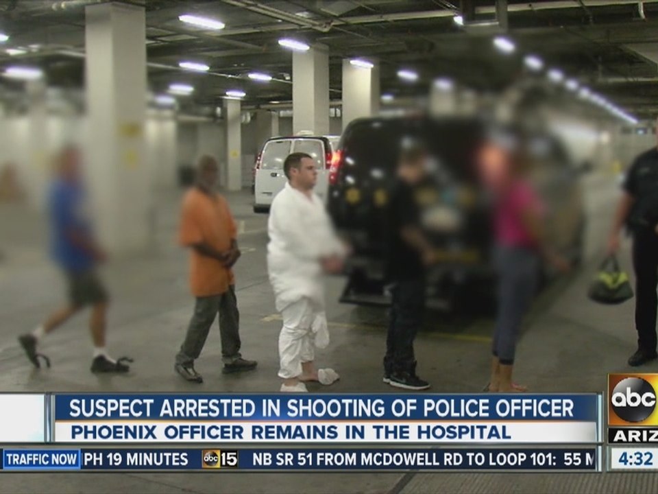 Suspect arrested in connection of shooting police officer