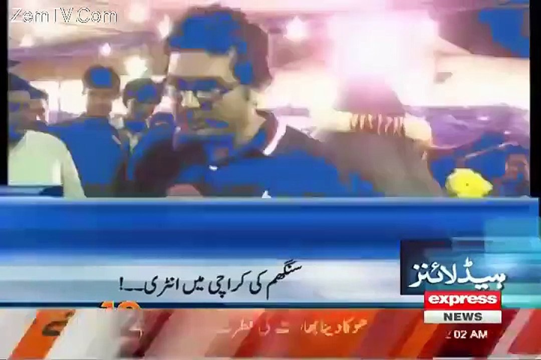 How A Bull Hit Express News Reporter Very Badly -