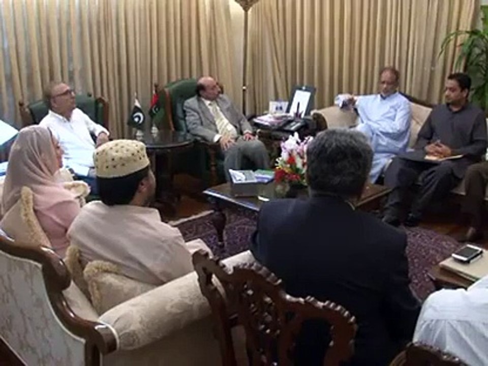 CM Sindh meets with PTI delegation