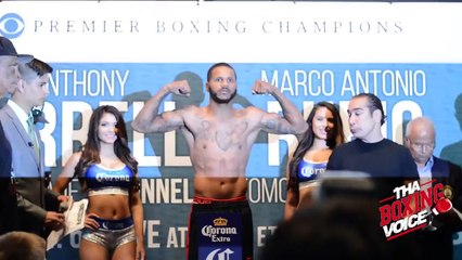 Anthony Dirrell-Marco Antonio Rubio PBC Weigh-ins