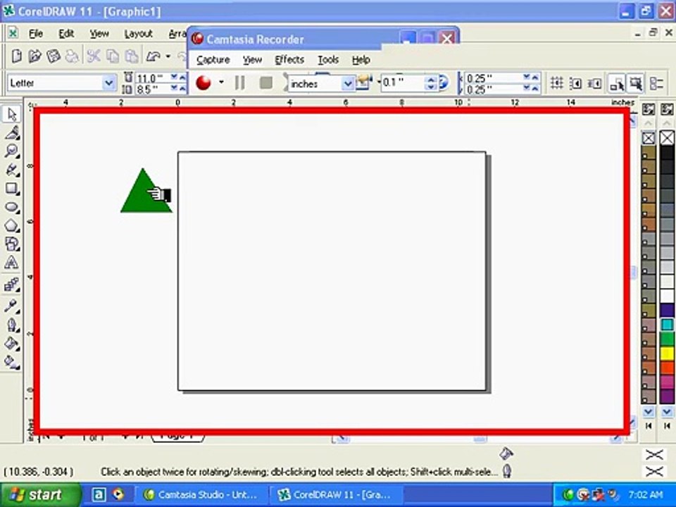 How to use Knife Tool in coral draw urdu/hindi lecture
