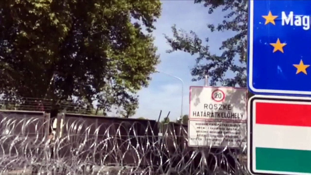 Migrants : à la frontière hongroise, au plus près des barbelés