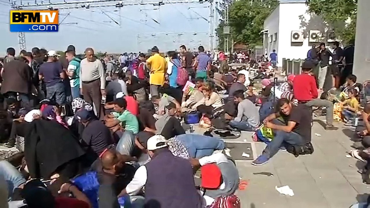 Affluence de migrants en Croatie