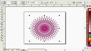 How to use polygon Tool in coral draw urdu/hindi tutorial