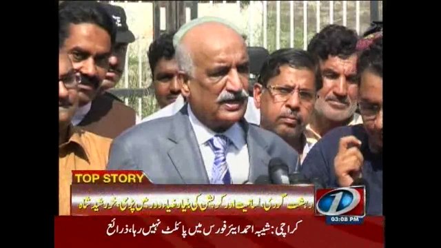 Corruption and terrorism are country’s major issues: Khursheed Shah