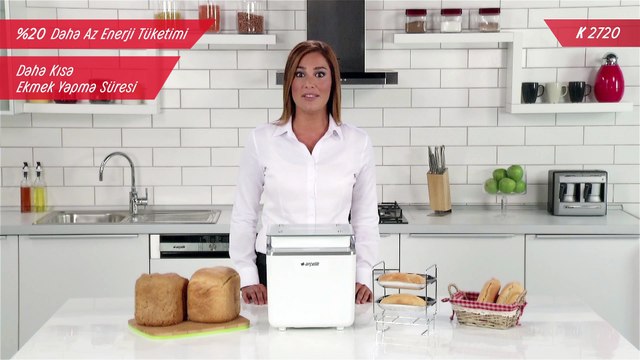 Arçelik Ekmek Yapma Makinesi Tanıtım Videosu