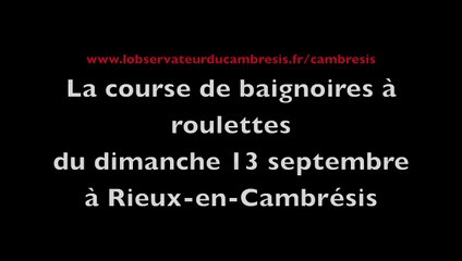 Course de baignoires à roulettes de Rieux-en-Cambrésis