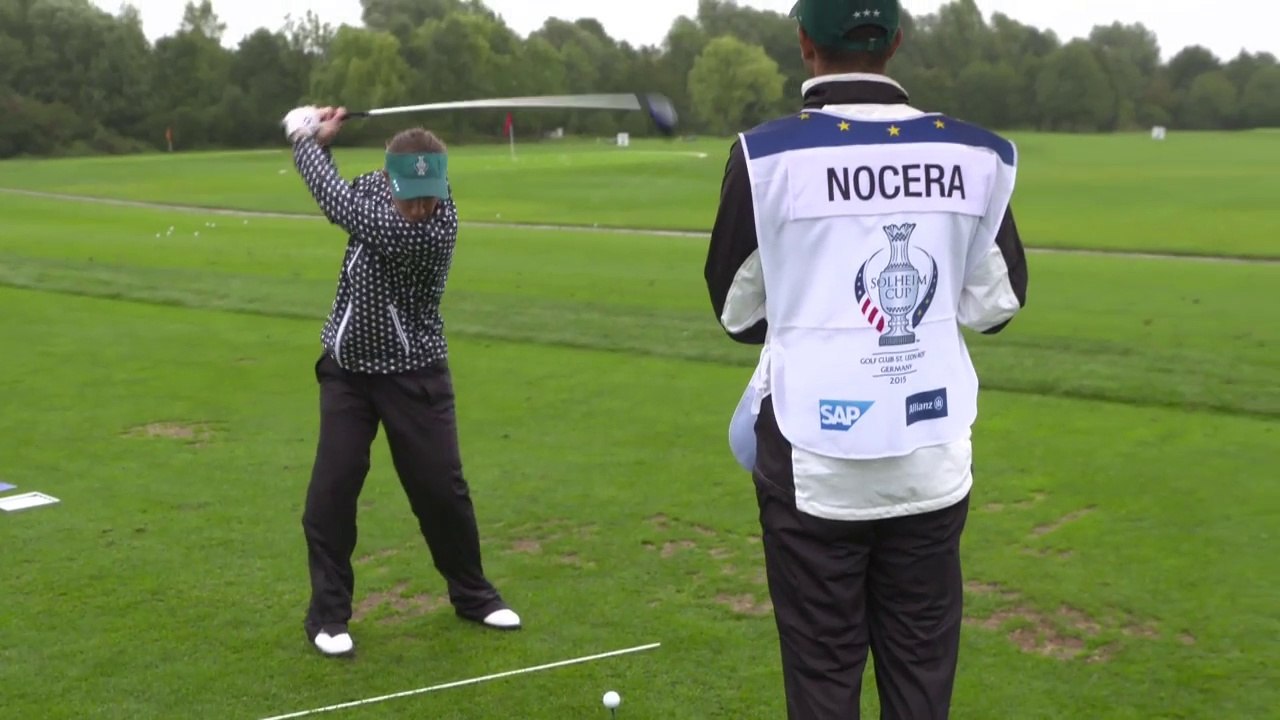 Golf - Solheim Cup : Icher, la bonne ambiance