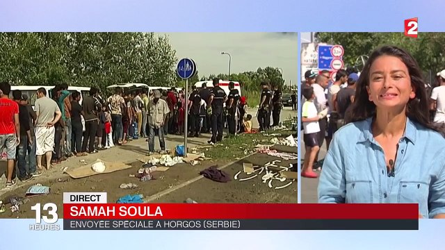 Les autorités serbes aident les réfugiés à poursuivre leur route