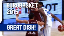 Behind the Back! Antetokounmpo with the Showtime Assist - EuroBasket 2015