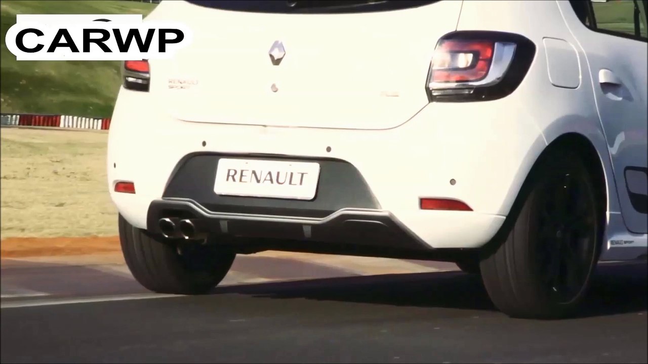 RELEASE R$ 58.880 Renault Sandero R.S. 2016 MT6 2.0 16v Flex 150 cv 20,9 mkgf 202 kmh 0-100 kmh 8 s @ 60 FPS