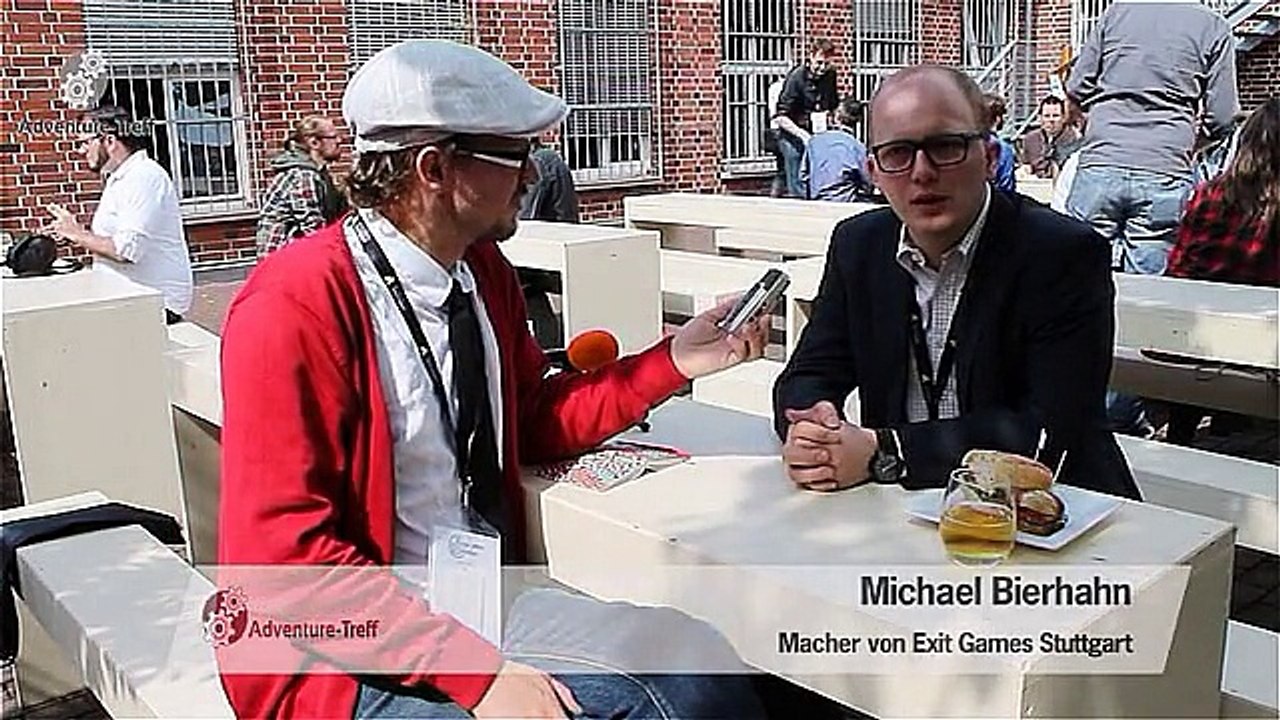 Escape Games Convention 2015: Michael Bierhahn von Exit Games Stuttgart