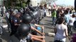Lebanon police, demonstrators clash outside parliament