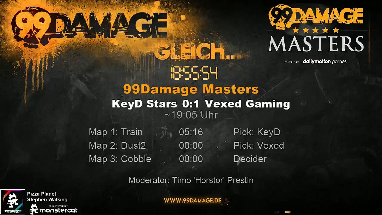 99DAMAGE Masters mit Horstor - German Stream (REPLAY) (2015-09-17 18:56:00 - 2015-09-17 18:57:06)
