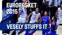 Alley-Oop! Vesely Flushes it! - EuroBasket 2015