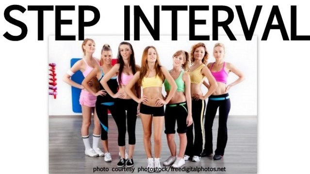 Step Interval Aerobics for Weight Loss Exercise Routine! No Choreography! Basic & Easy to Follow!