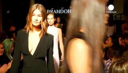 El estilista de Lady Gaga, Brandon Maxwell, se estrena en la pasarela neoyorquina
