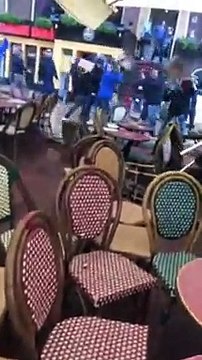 Des supporters marseillais saccagent un restaurant
