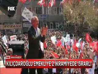 Kemal Kılıçdaroğlu emekliye 2 bayram ikramiyesinde ısrar ediyor