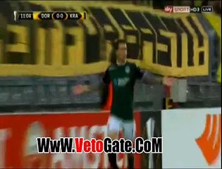 ."مامابيف"يتقدم بالهدف الاول كراسنودار امام بوروسيا دورتموند