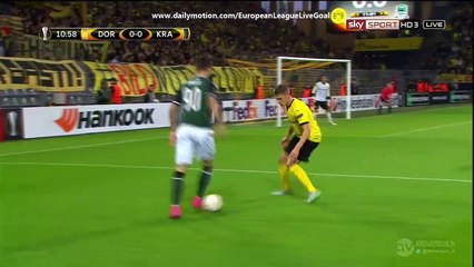 Pavel Mamayev 0:1 | Borussia Dortmund - FC Krasnodar 17.09.2015 HD