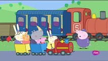 Peppa pig Castellano Temporada 4x18   El tren del abuelo pig al rescate