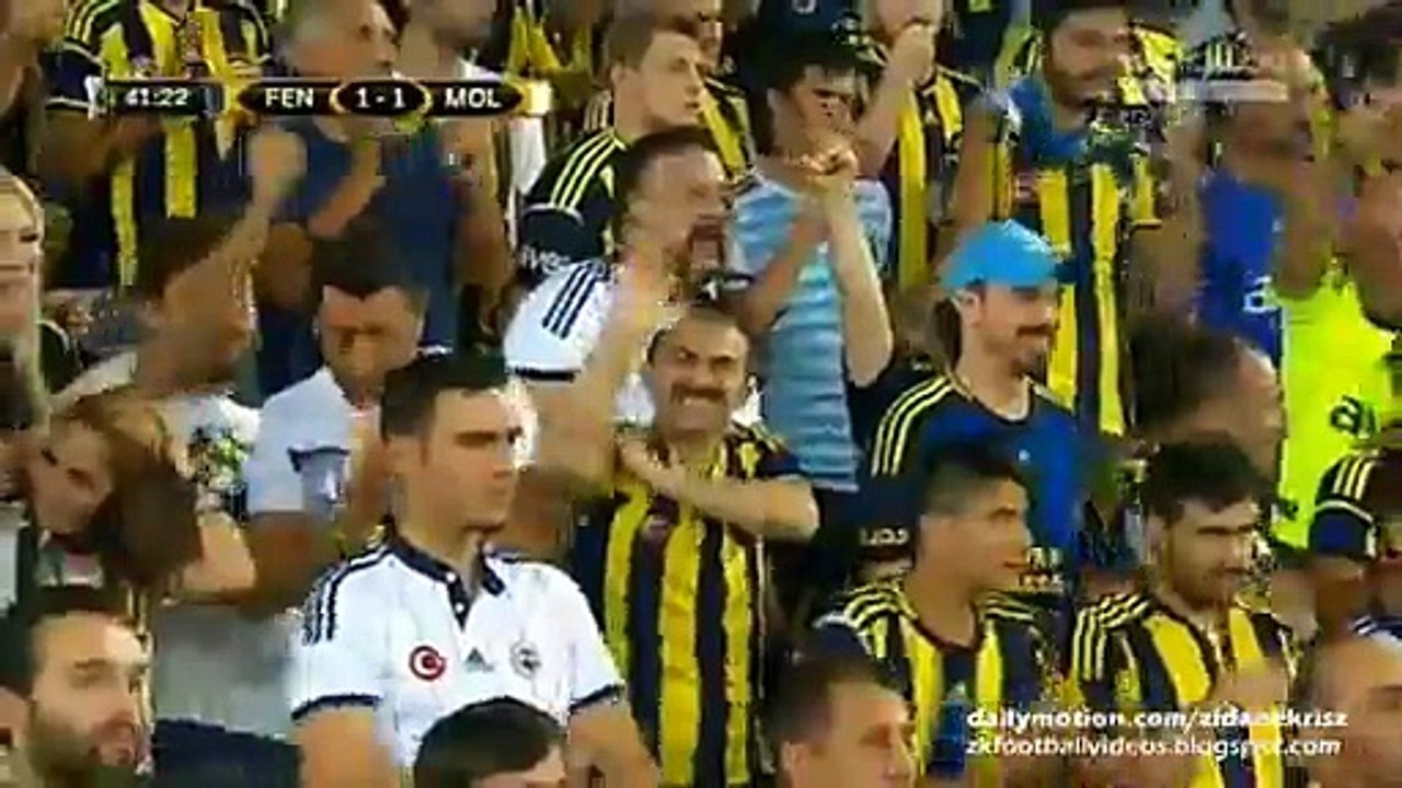 1-1 Nani Great Goal - Fenerbahce v. Molde 17.09.2015 HD