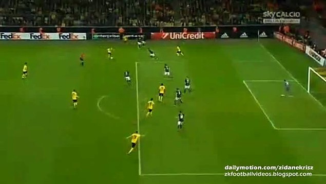 1-1 Matthias Ginter Great Goal | Borussia Dortmund v. Krasnodar - Europa League 17.09.2015 HD