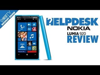 Nokia Lumia 920 Review - Save AS TV - Helpdesk