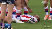 Australian Rugby Player fractures Neck after getting tackled & ends up Paralyzed!