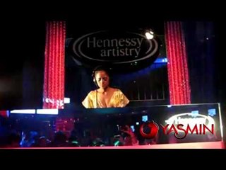 DJ Yasmin at Hennesy Artistry KL