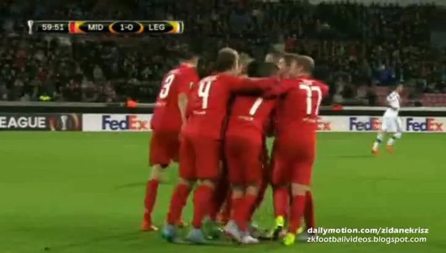All Goals and Highlights | Midtjylland v. Legia Warsawa - Michał Kucharczyk Own Goal 17.09.2015 HD