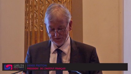 Année France-Corée 2015-2016 // conférence de presse, discours de Denis Pietton
