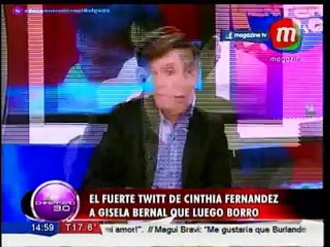 Gabo Usandivaras y Cinthia Fernández indignados por el encuentro entre Bernal y Delgado