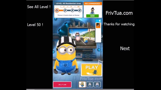 friv 3 Despicable Me - Minion Rush game - Level 49 friv