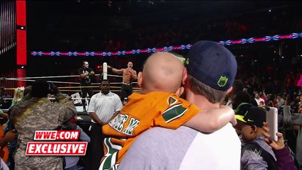 Kiara a 7 years old cancer patient is praised by John Cena for beating cancer.