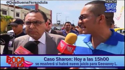 Caso Sharon- Hoy a las 15h00 se resolverá si habrá nuevo juicio para Geovanny L.
