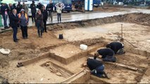 Francfort: 200 squelettes de soldats de Napoléon découverts